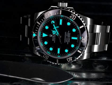 how long does rolex submariner lume last|rolex watch lume.